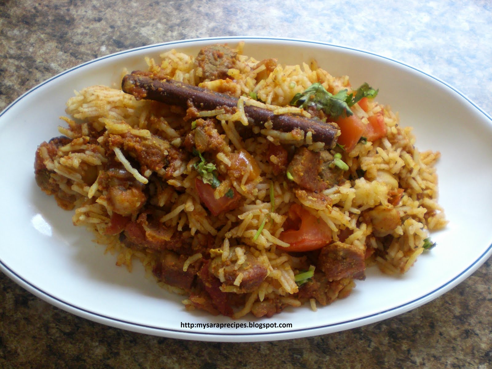Sarap Recipes: Spicy Beef Biryani