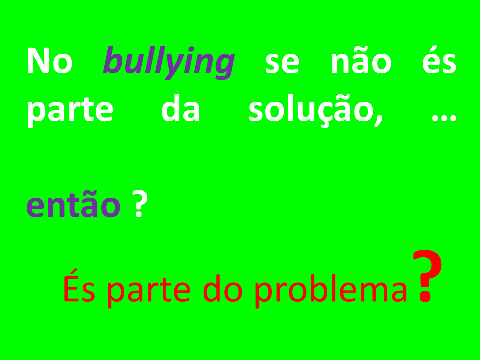 Mensagem Anti-Bullying