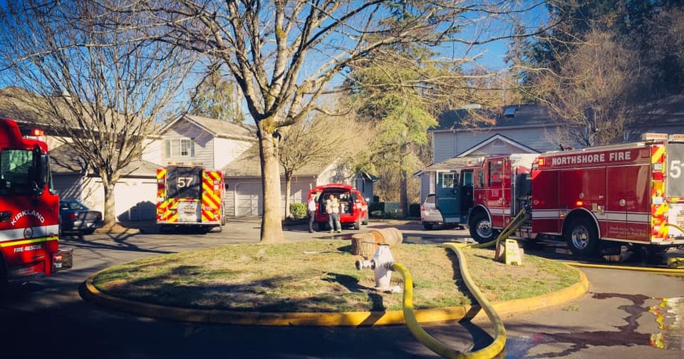 Shoreline Area News Five departments respond to house fire in Kenmore