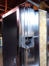 powder coating oven build high temp wiring