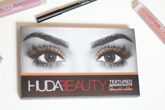 huda beauty rose gold palette review