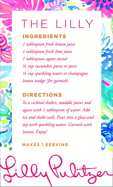lilly pulitzer 'the lilly' cocktail recipe