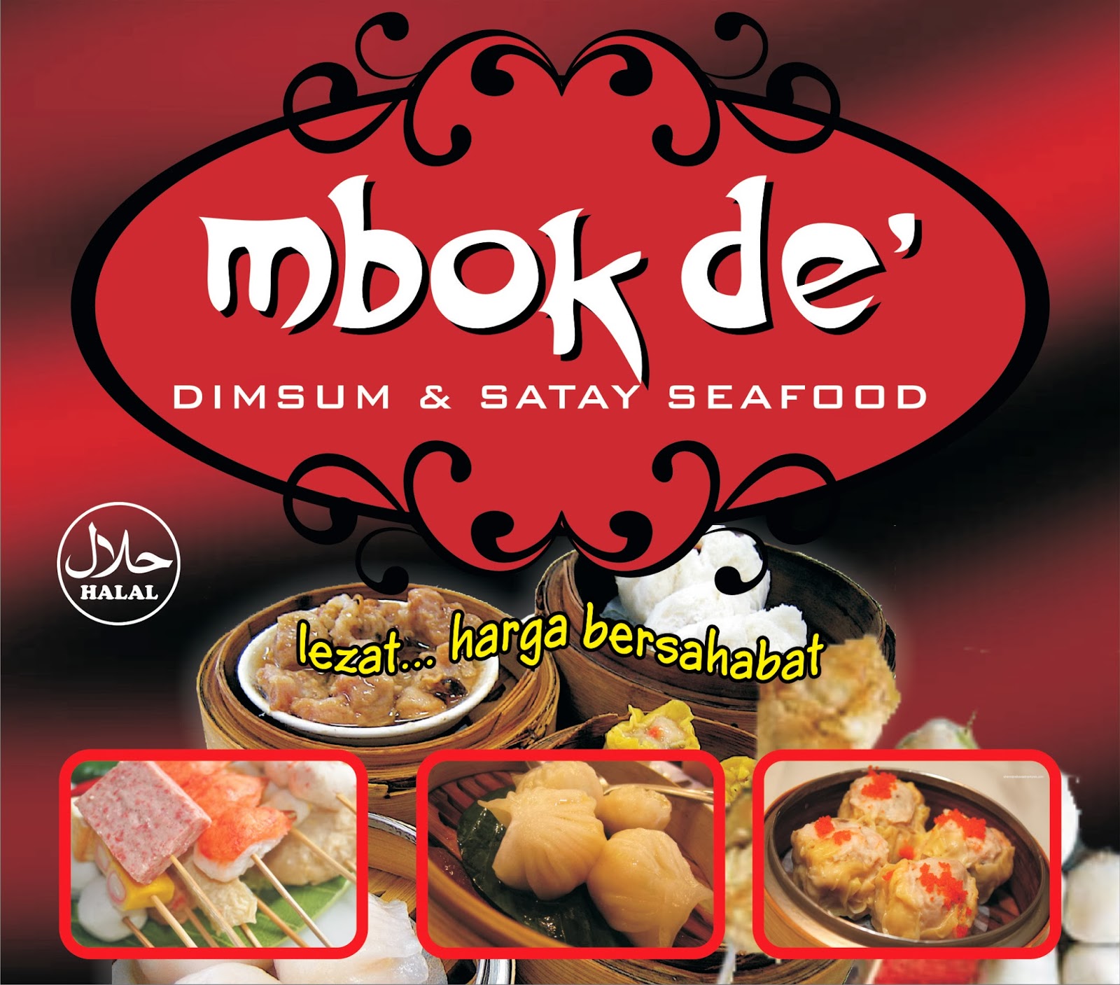 Contoh Spanduk Dimsum desain banner kekinian