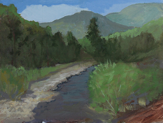 Susan Fowler Fine Art: "Meandering Mountain Stream" Original Colorado