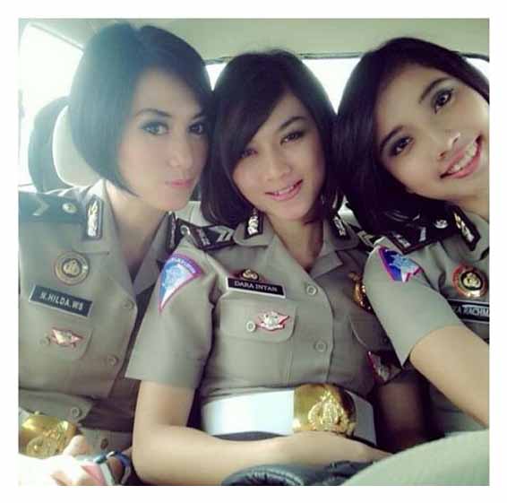 DP BBM Bergerak: 15+ Gambar Foto Polwan Cantik Banget di Indonesia