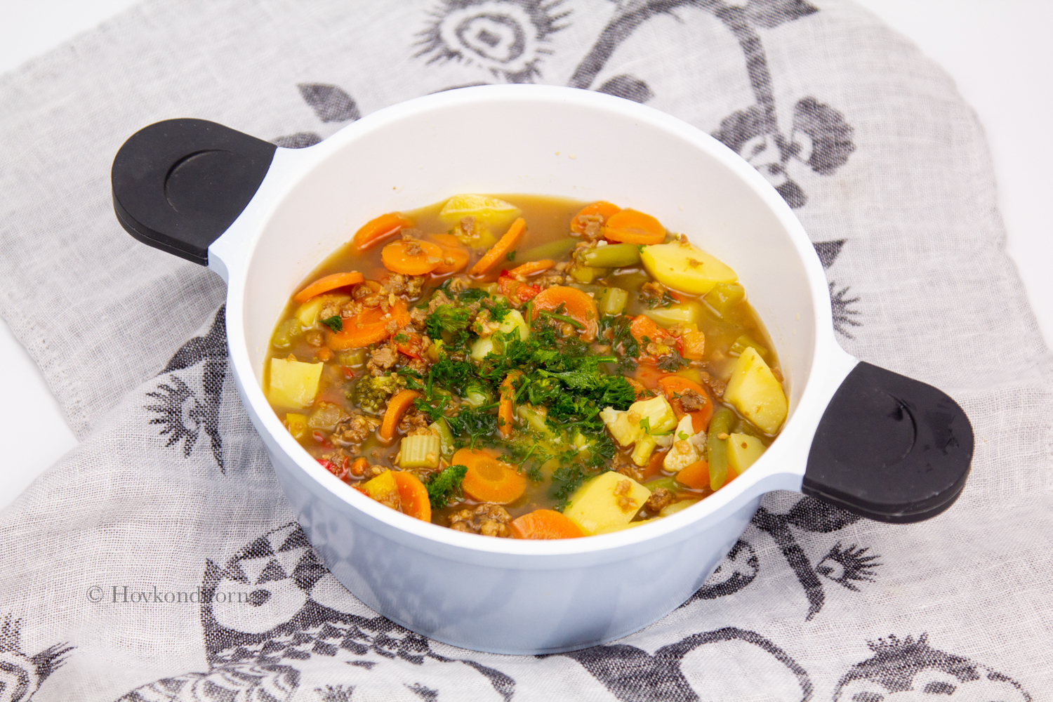 Vegan Minced Meat Soup