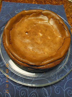 Perfectly Plain Cheesecake.