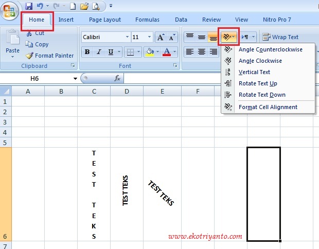 Cara membuat tulisan melingkar di word 2016