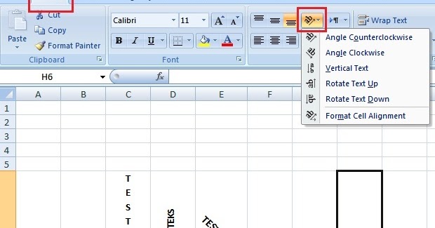 Cara Membuat Teks Vertikal Miring Atau Memanjang Ke Bawah Di Ms Excel Ekotriyanto Com