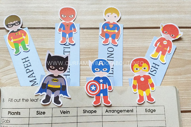 DIY, bookmarks, do it yourself, craft, superheroes bookmarks
