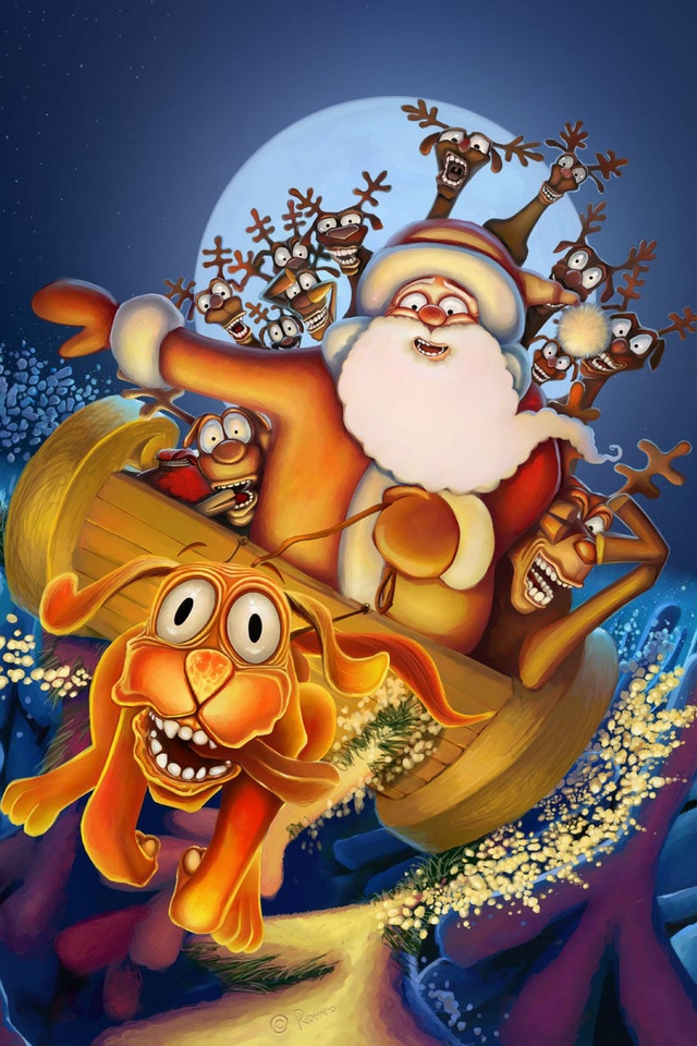 Crazy santa claus Download iPhone,iPod Touch,Android