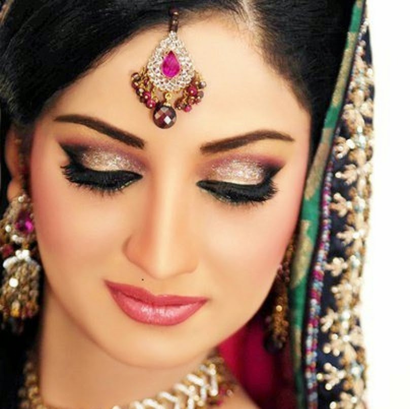 Most Popluar And New Look Bridal Wedding Makeup 2014-2015 Wallpapers ...