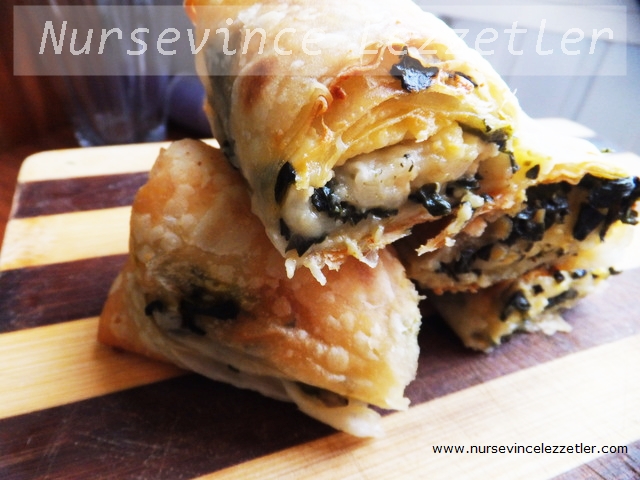 Çıtır Ispanaklı Peynirli Börek Tarifi Yemek Tarifleri