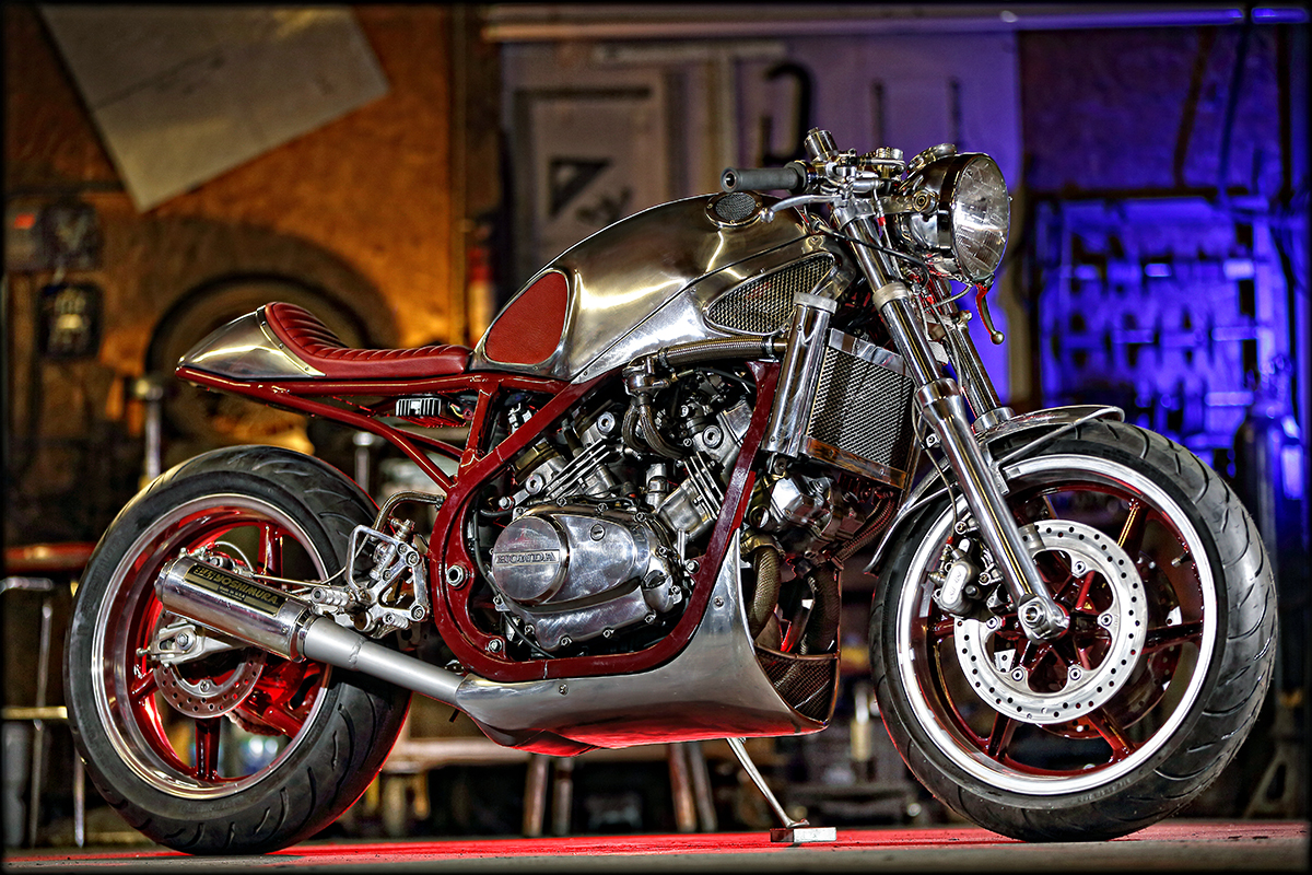 Honda Magna Cafe Racer Honda Magna Cafe Racer