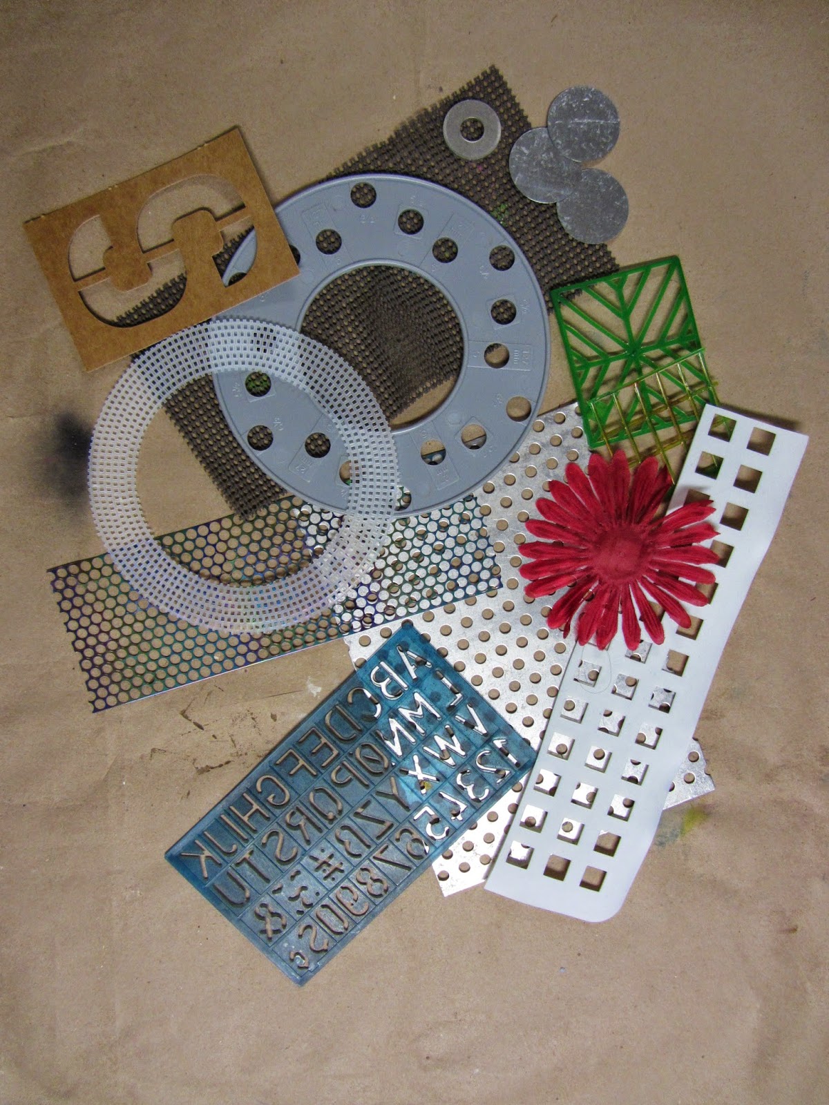 Jypsy Studio : Stencils, Masks & Mark Making Tools