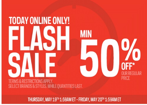 Sportchek Flash Sale 50% Off + Free Shipping On All Orders