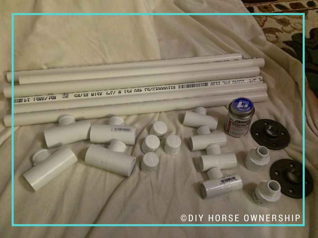DIY How To Make A Swiveling PVC Saddle Pad Rack DIY Horse Ownership