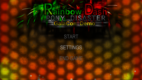 Rainbow Dash Pony Disaster - GalaCon Demo
