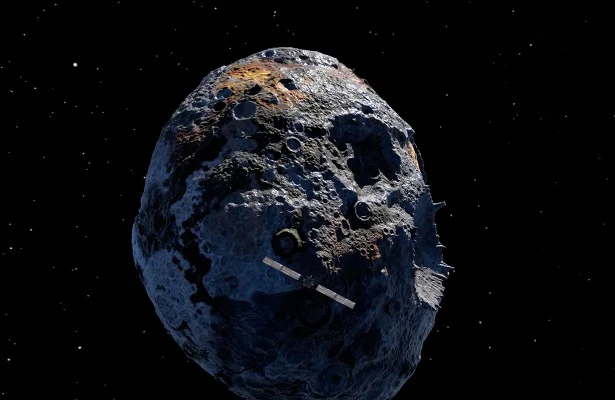 A giant asteroid AJ129 rushes to Earth