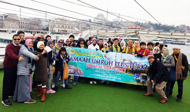 Jamaah Umroh Plus Turki Saat Di Bhosphorus