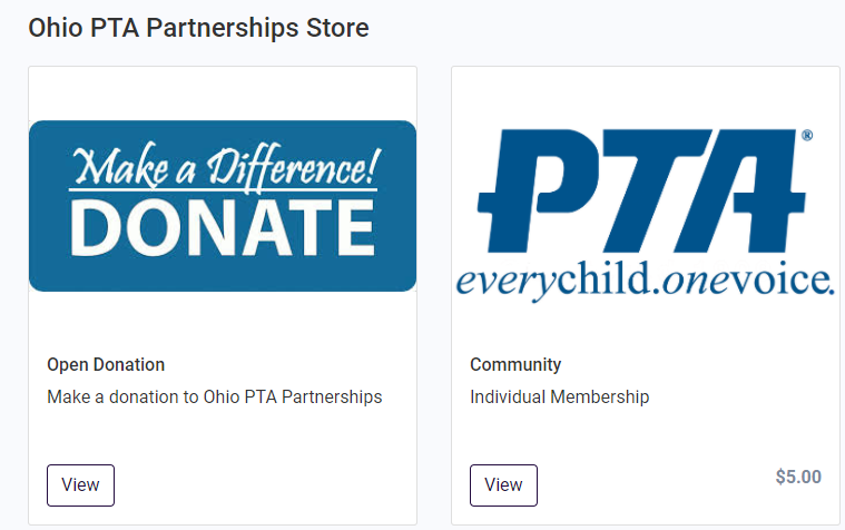 Ohio Partnership PTA Unit