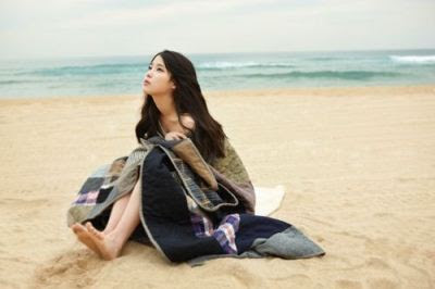 IU You and I concept photo beach