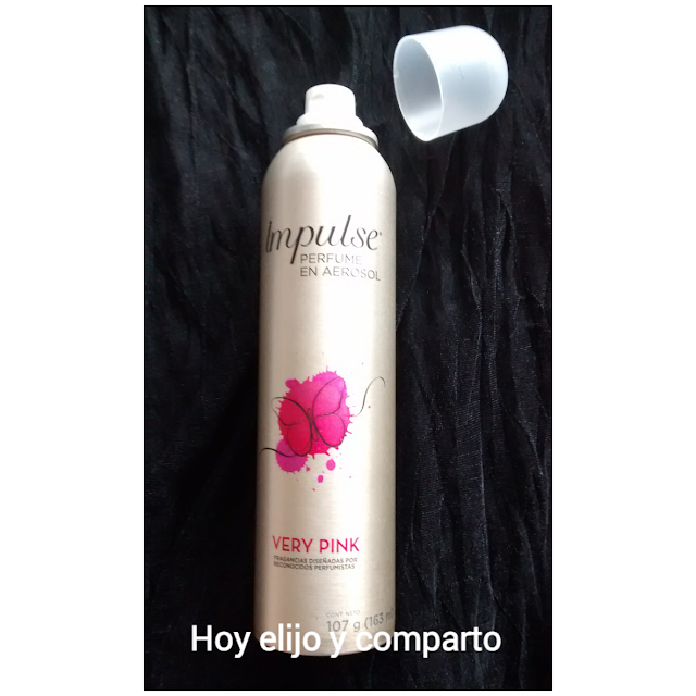Hoy elijo y comparto... Perfume en Aerosol IMPULSE