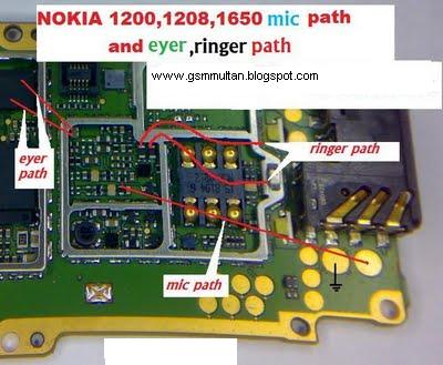 Nokia 1200 MIC SOLUTION