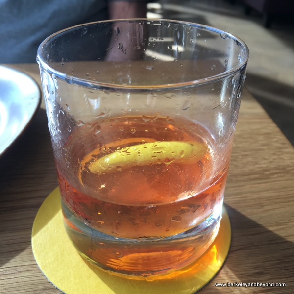 Sazerac cocktail at Limewood Bar & Restaurant at the Claremont Club & Spa, a Fairmont Hotel in Berkeley, California Sazerac cocktail at Limewood Bar & Restaurant at the Claremont Club & Spa, a Fairmont Hotel in Berkeley, California
