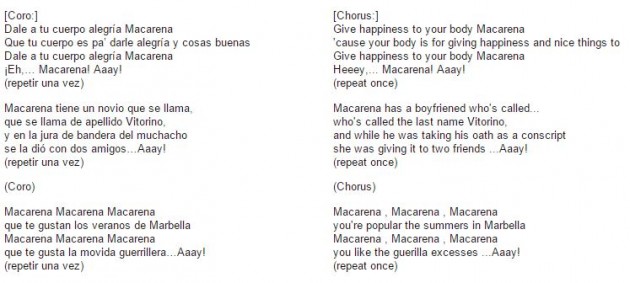 песня макарена что за манера. макарена текст. ноты песни макарена. Macarena текст. песня макарена что за манера.