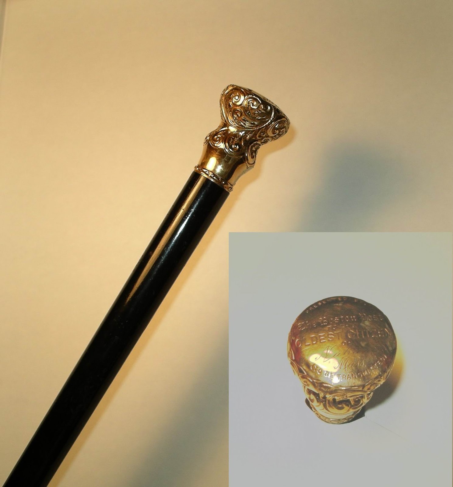 Maynard Life Outdoors and Hidden History of Maynard Boston Post Cane