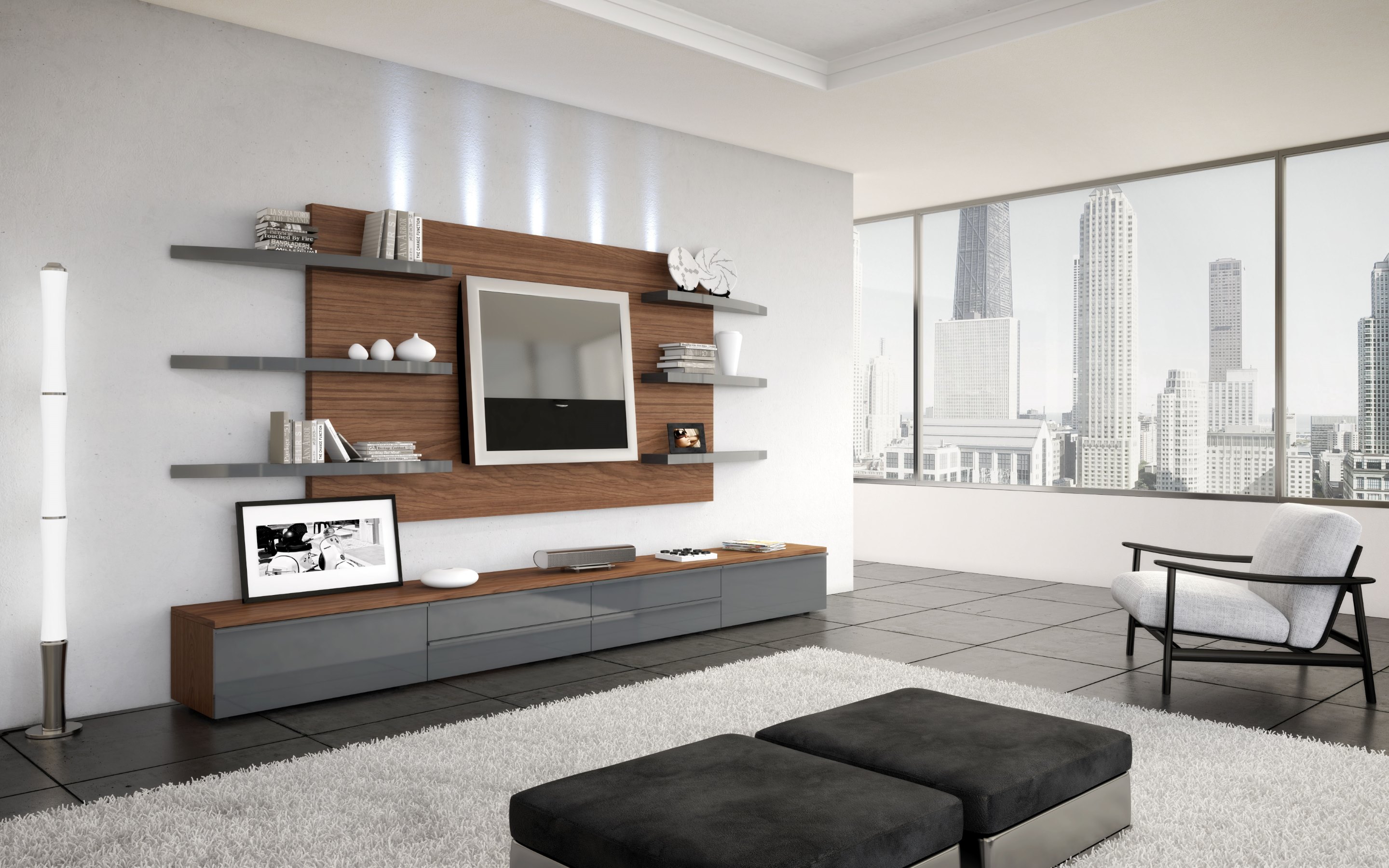 Living Room Design HD Wallpapers 4K