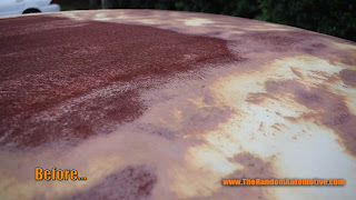 naval jelly on a rusty car 1971 ford torino safe rust removal how to remove rust