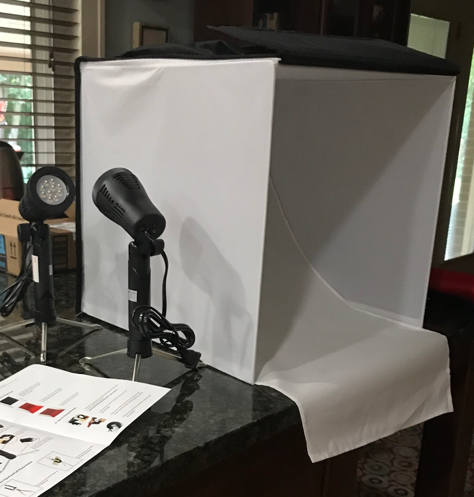 The Paper Maven Table Top Photo Studio