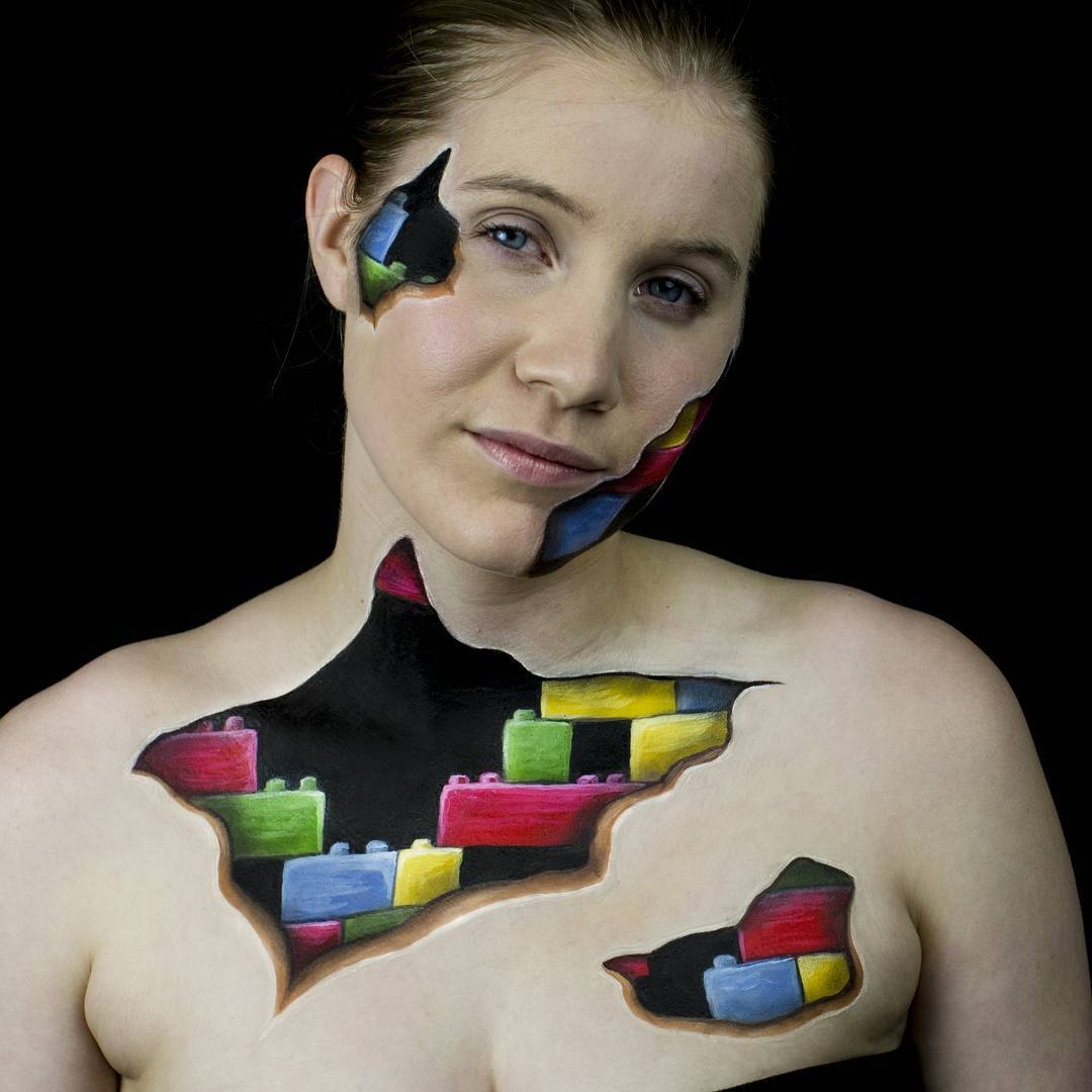 12-Lego-Kim-Witte-Face-and-Body-Painting-Makeup-Transformations-www-designstack-co