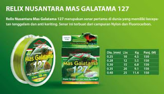 Senar terbaik untuk mancing galatama Senar terbaik untuk mancing galatama