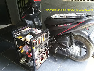 Cara pasang alarm motor remote pada Honda Vario 110 New ESP Cara pasang alarm motor remote pada Honda Vario 110 New ESP