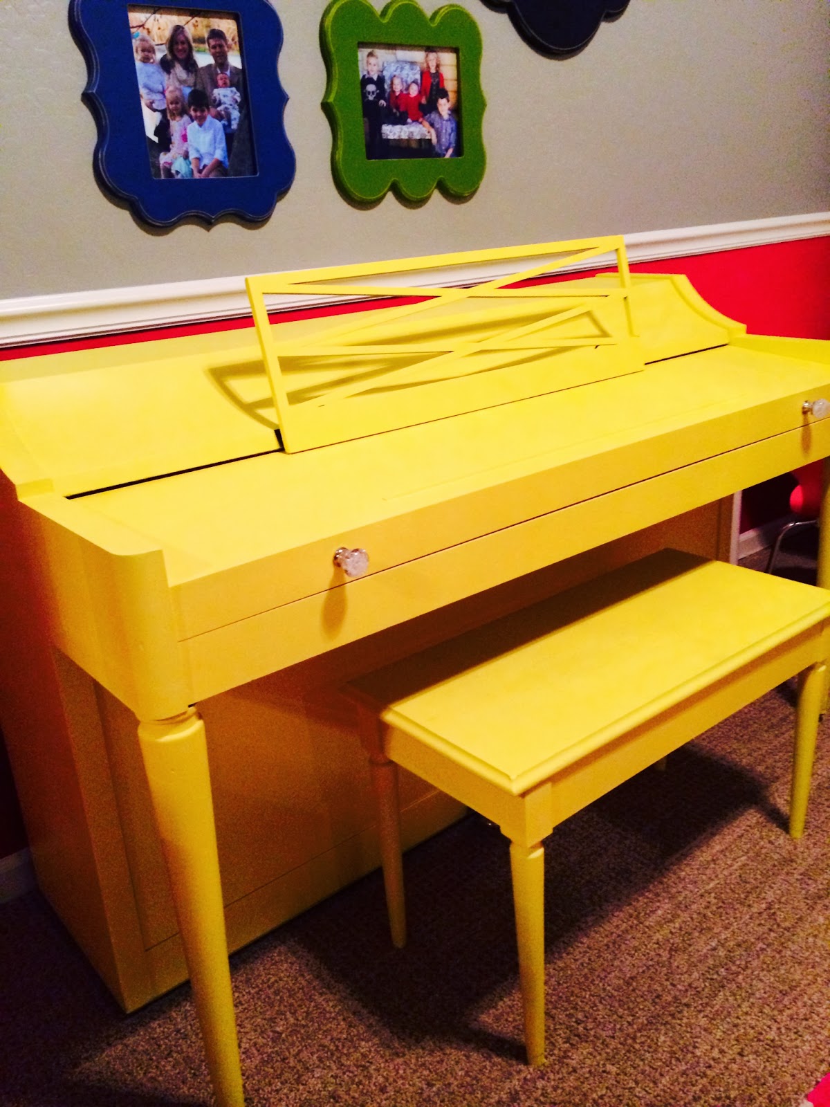 551 east : everyone should have a yellow piano: a reveal