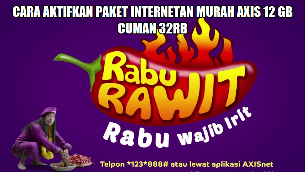 Cara Daftar Paket Axis 12 Gb 24 Jam Rp 1