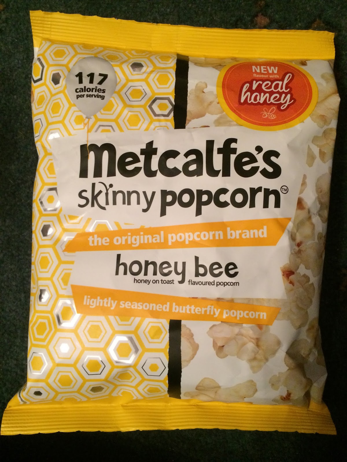 A Review A Day Today s Review Metcalfe s Honey Bee Popcorn