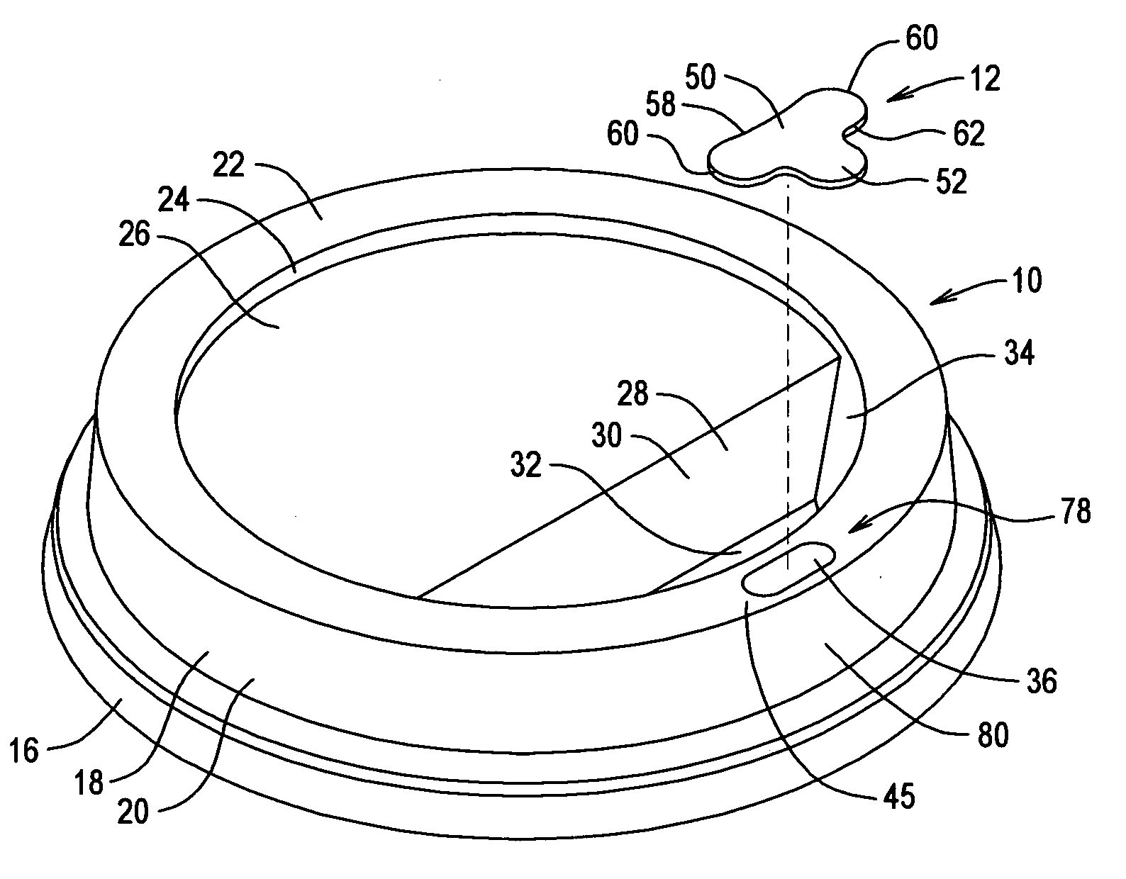 Coffee Cup Lid Dimensions