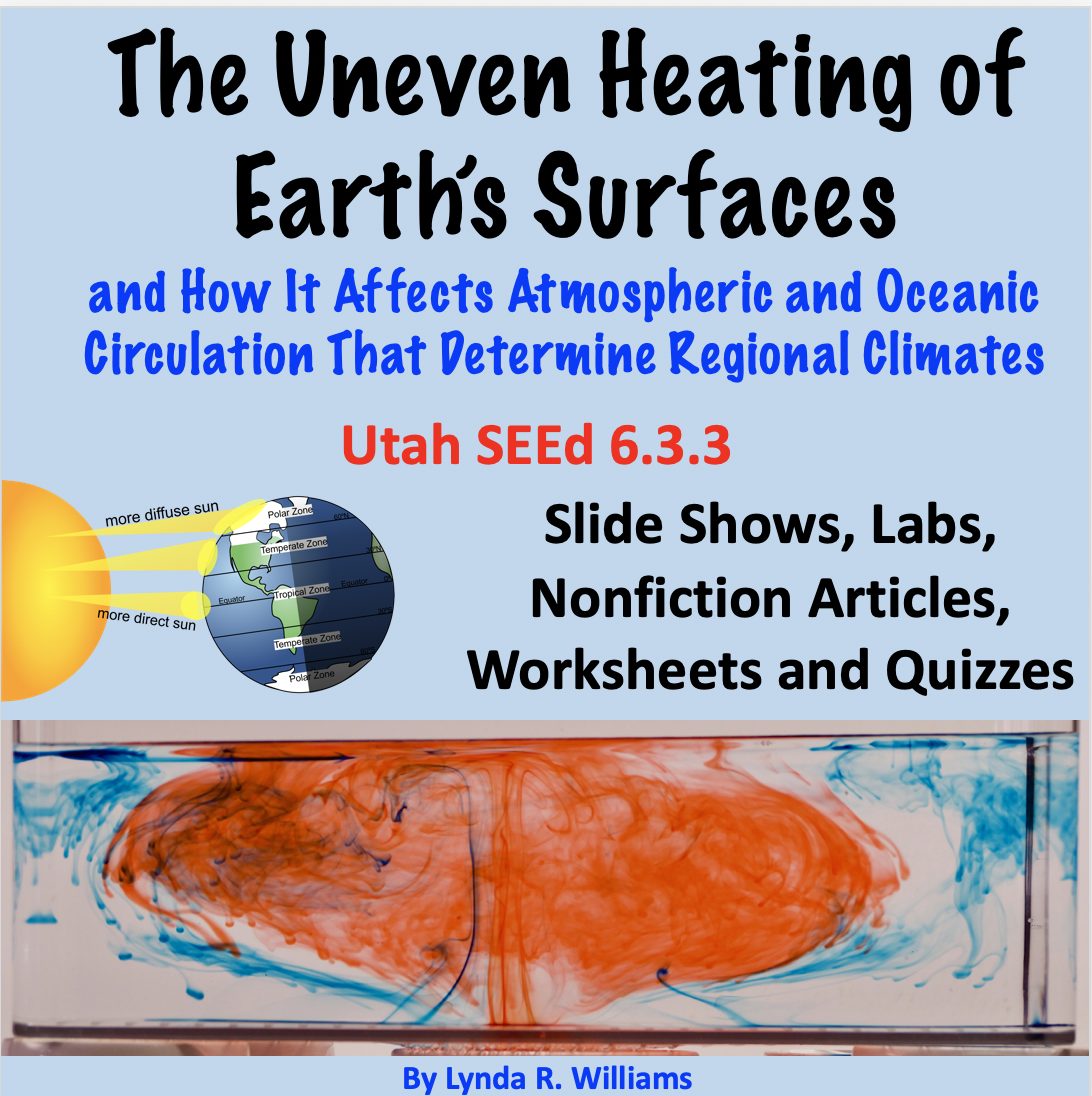 Teaching Science With Lynda The Uneven Heating of the Earth's Surface