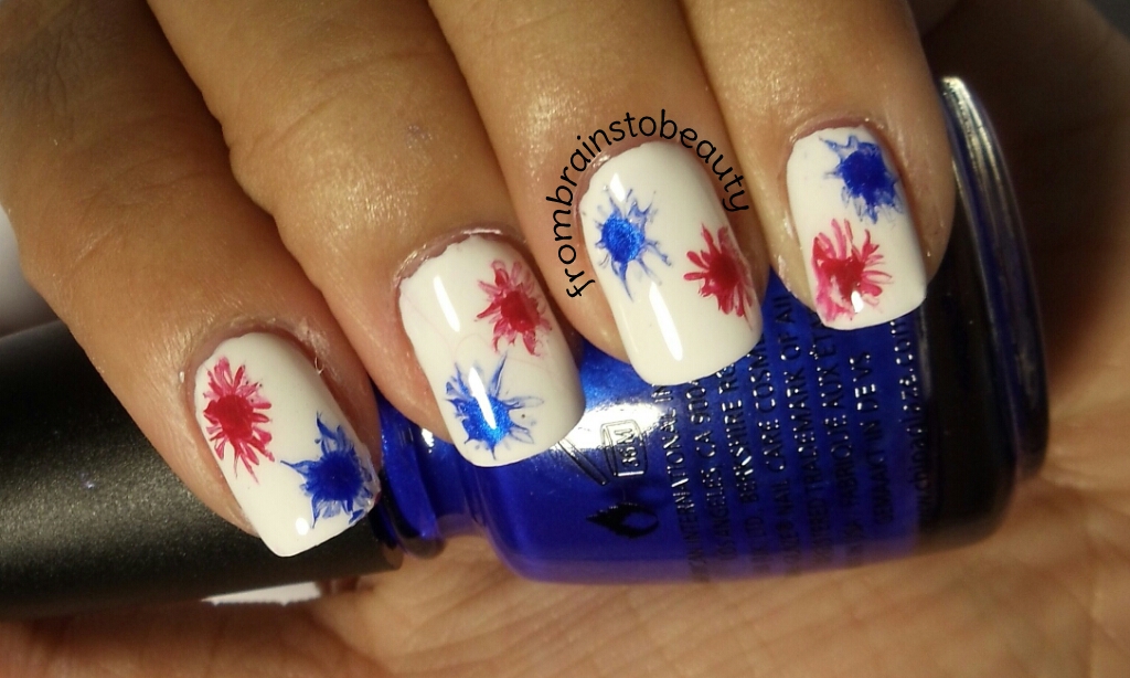 4. "Independence Day Fireworks Nail Tutorial" - wide 4