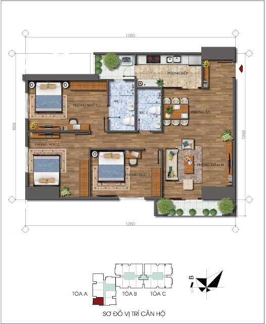 Căn 03 tòa A Ecolife Tây Hồ Căn 03 tòa A Ecolife Tây Hồ