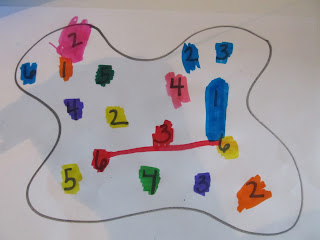 dice game- number recognition complete www.boymamateachermama.com