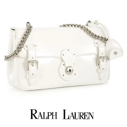 Crown Princess Victoria Style RALPH LAUREN Ricky Chain Bag