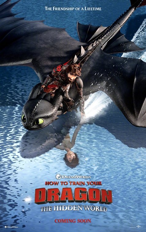 HOLLYWOOD SPY: BEAUTIFUL 'HOW TO TRAIN YOUR DRAGON 3: THE HIDDEN WORLD ...