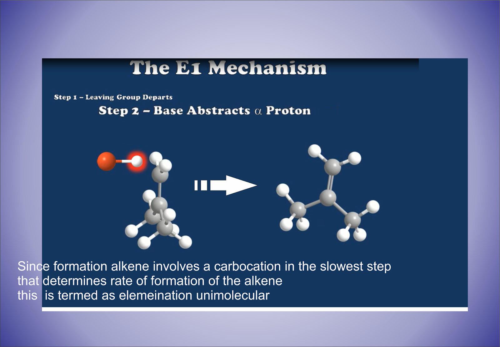 chemistry world: ELEMINATION REACTIONS ______________A BRIEF OVER VIEW