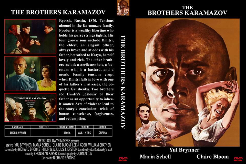 Os Irmãos Karamazov (1958) dvdrmz PTBR+ENG DVD9Remux / 480p / 720u