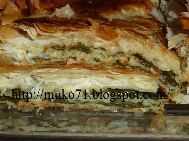 mutfaktan ve hayattan paylaşımlarım BAKLAVALIK YUFKADAN ISPANAKLI BÖREK